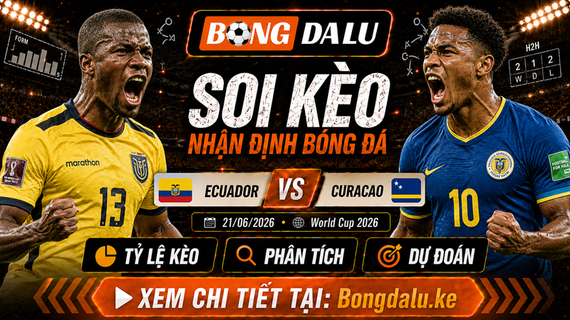 Nhận Định Ecuador vs Curacao, 21/06/2026 – World Cup 2026