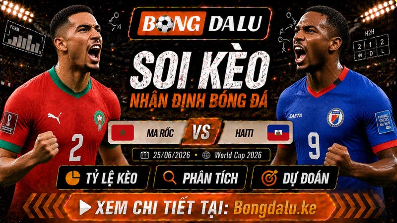 Lực lượng dự kiến của Ma Rốc vs Haiti